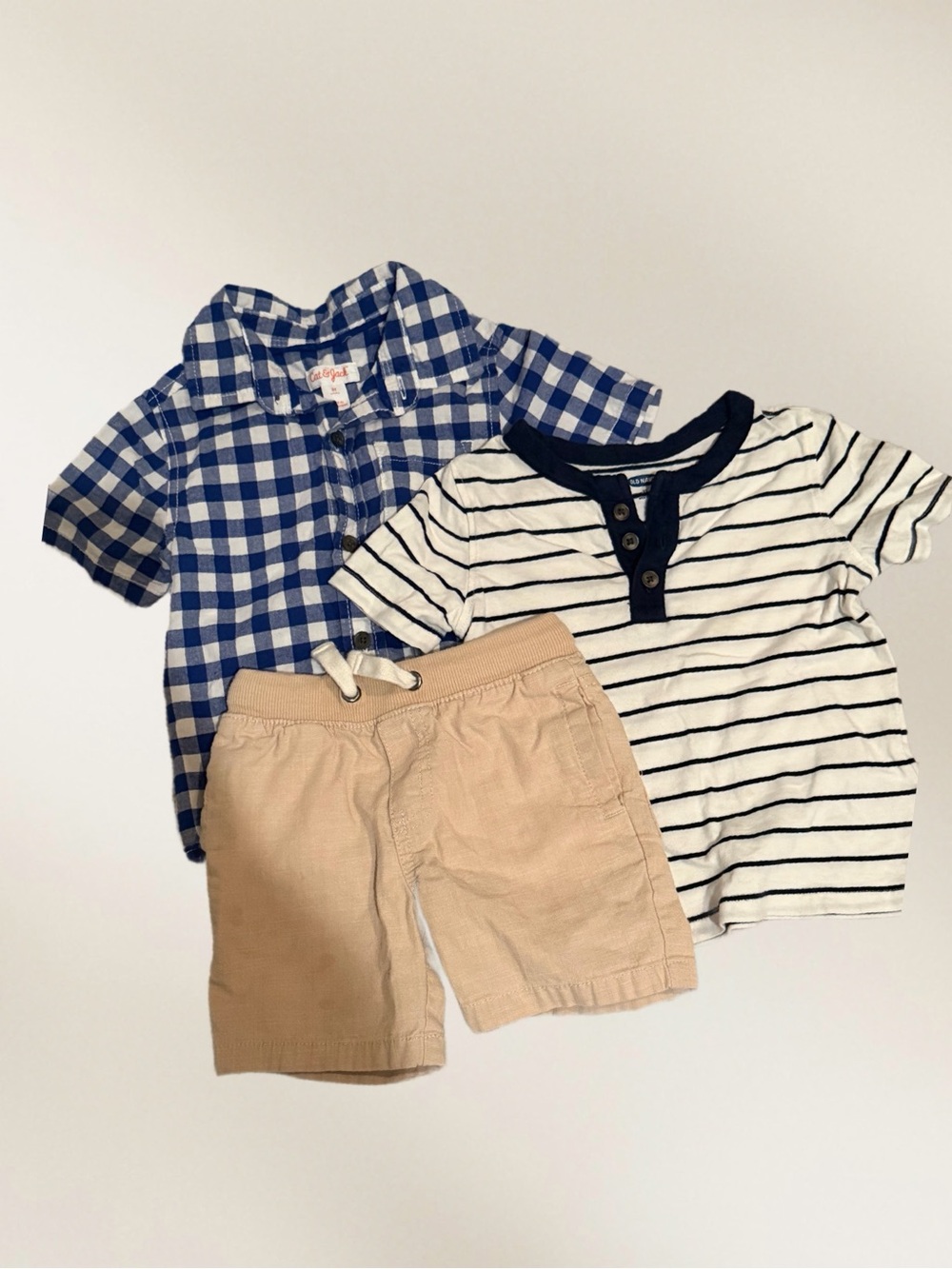 Toddler Boys 3 Piece Outfit Bundle Size 2T Cat & Jack Old Navy